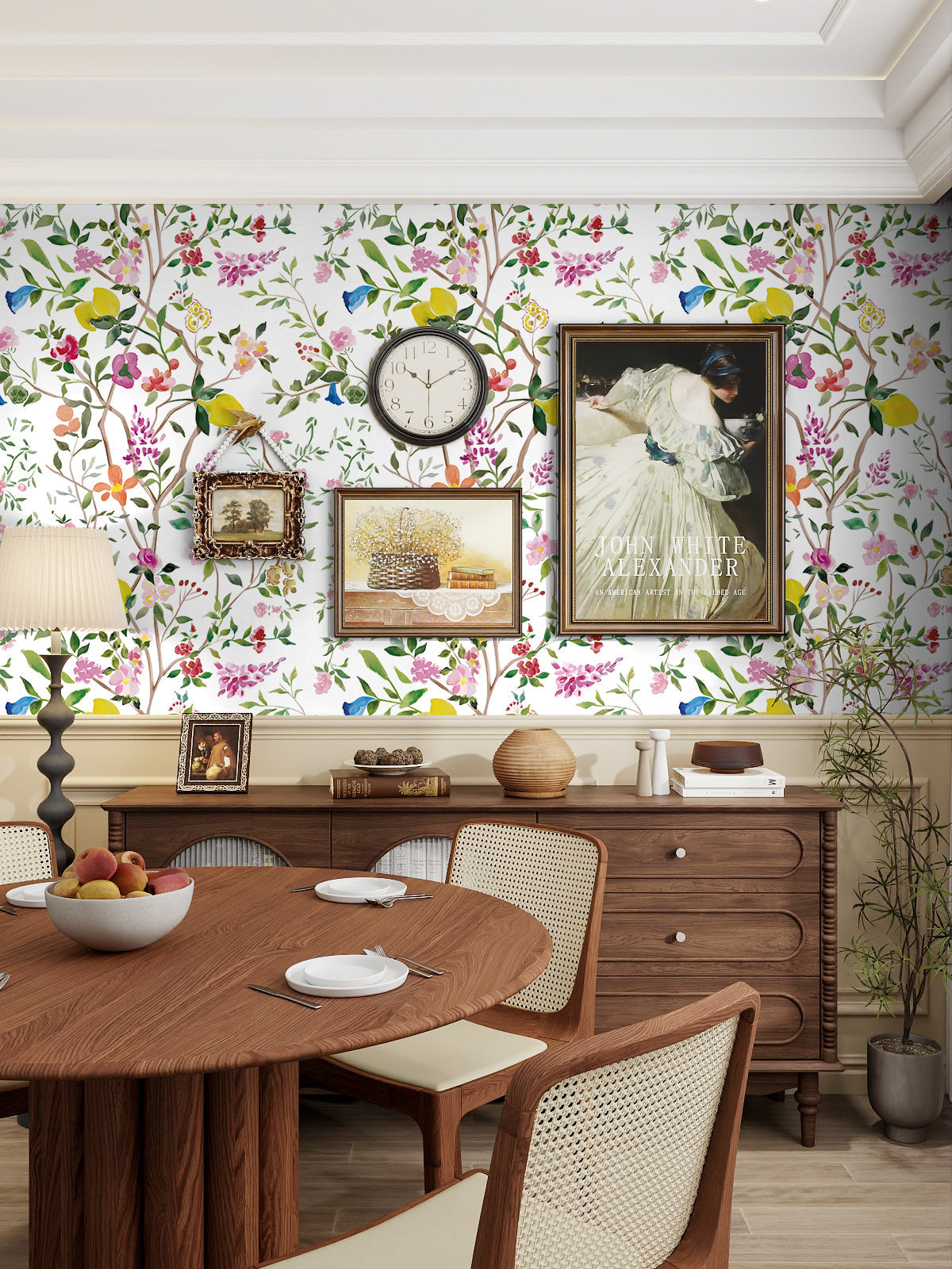 How to Decorate Your Kitchen with Wallpaper: Fresh Spring Ideas
