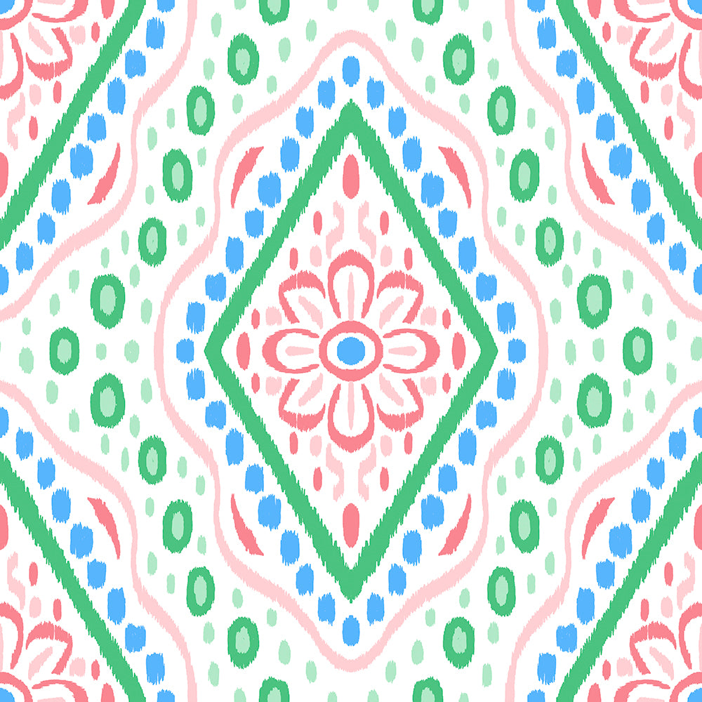 HaokHome Boho Chic Floral Pattern Wallpaper