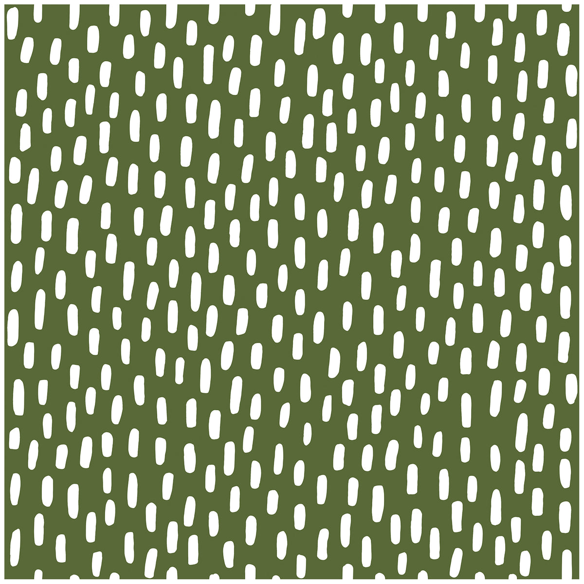 Olive Green Brush Dot Wallpaper – Earth Tone Minimalist Print