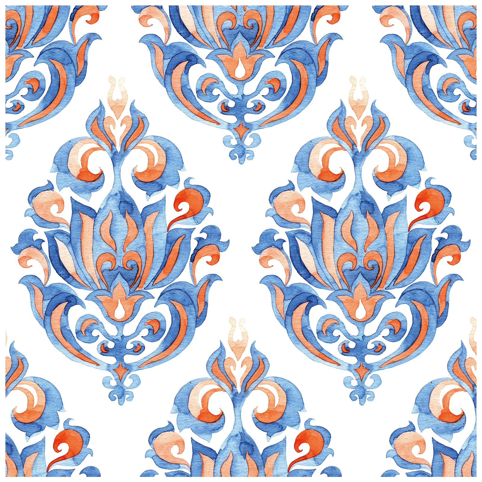 HaokHome 94023 Damask Wallpaper Peel Stick Vintage Wallpaper for Ancient Furniture and Walls Decor