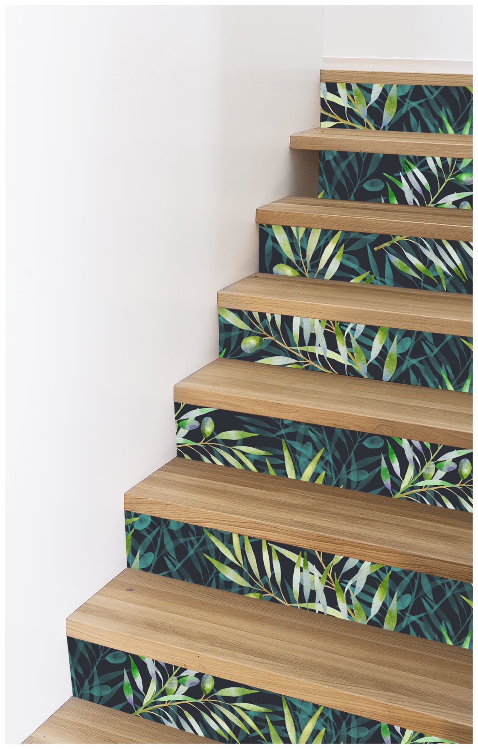 HaokHome 93138 Forest Leaves Peel and Stick Wallpaper Removable Stick on Home Decor