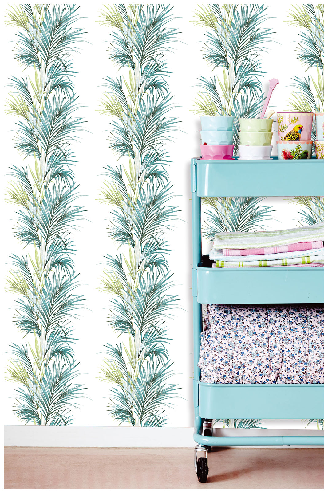HaokHome 93054-1 Leaf Peel and Stick Wallpaper Free Match Vinyl Self Adhesive Home Decor
