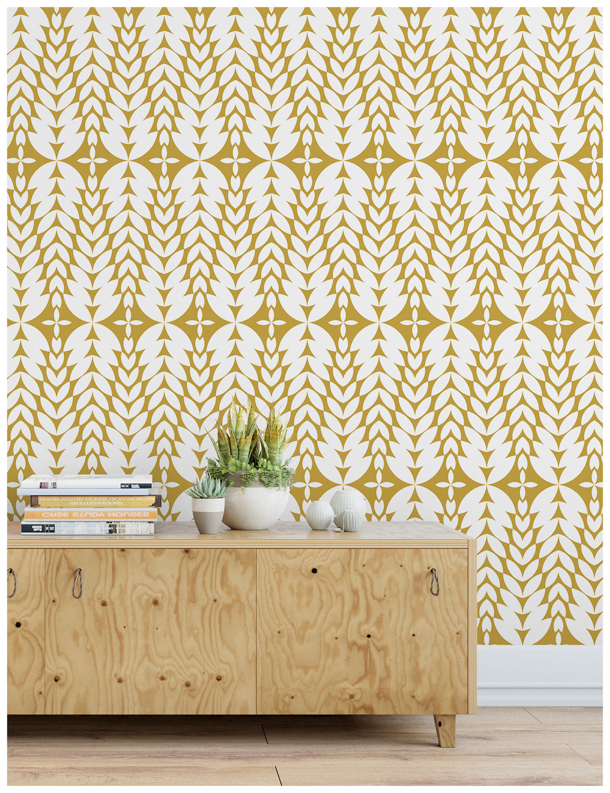 HaokHome 96049-1 Modern Geometric Peel and Stick Wallpaper Removable Vinyl Self Adhesive Home Decor