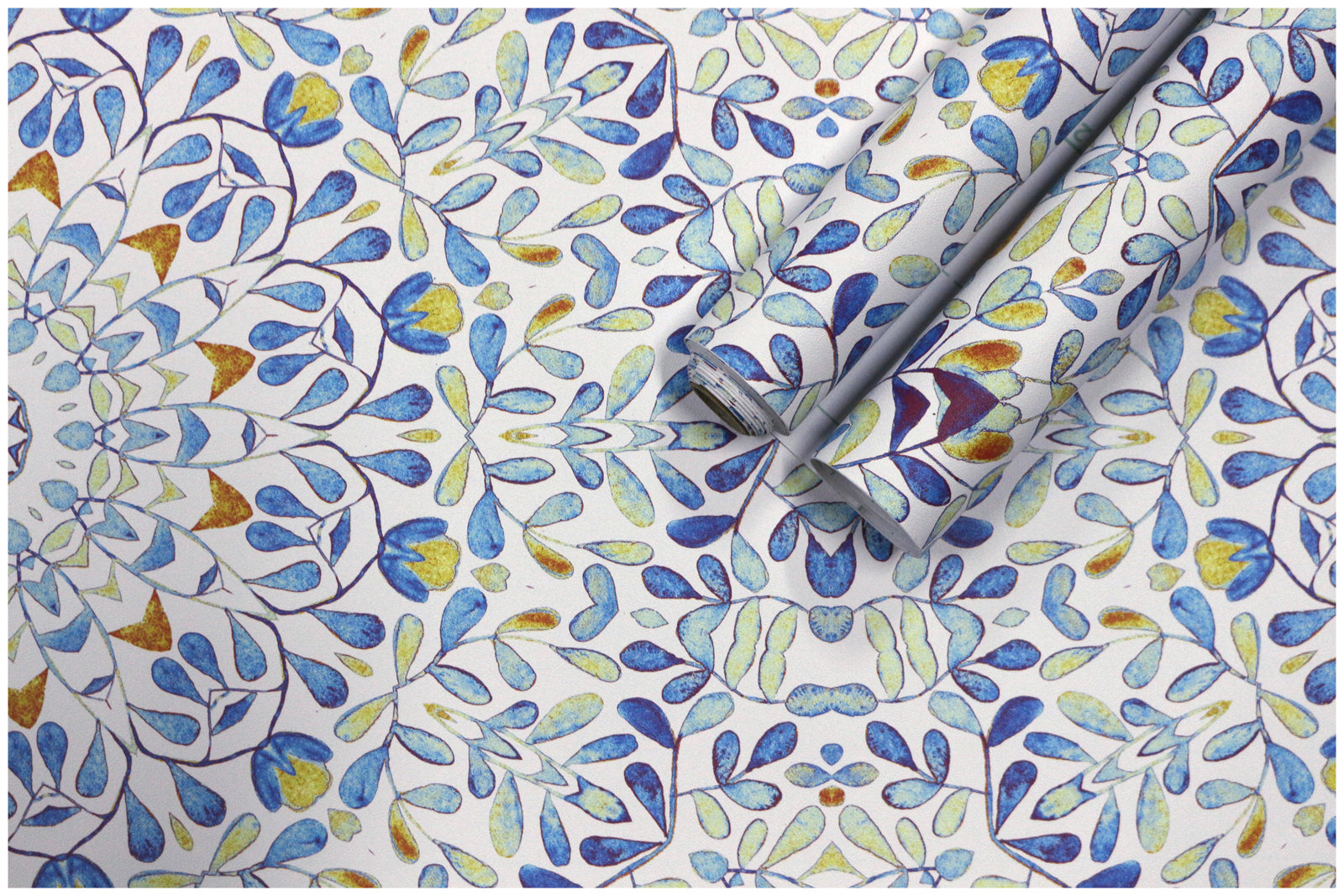 HaokHome 96029 Morocco Tiles Peel and Stick Wallpaper Removable Wall Paper Sticker Pull and Stick