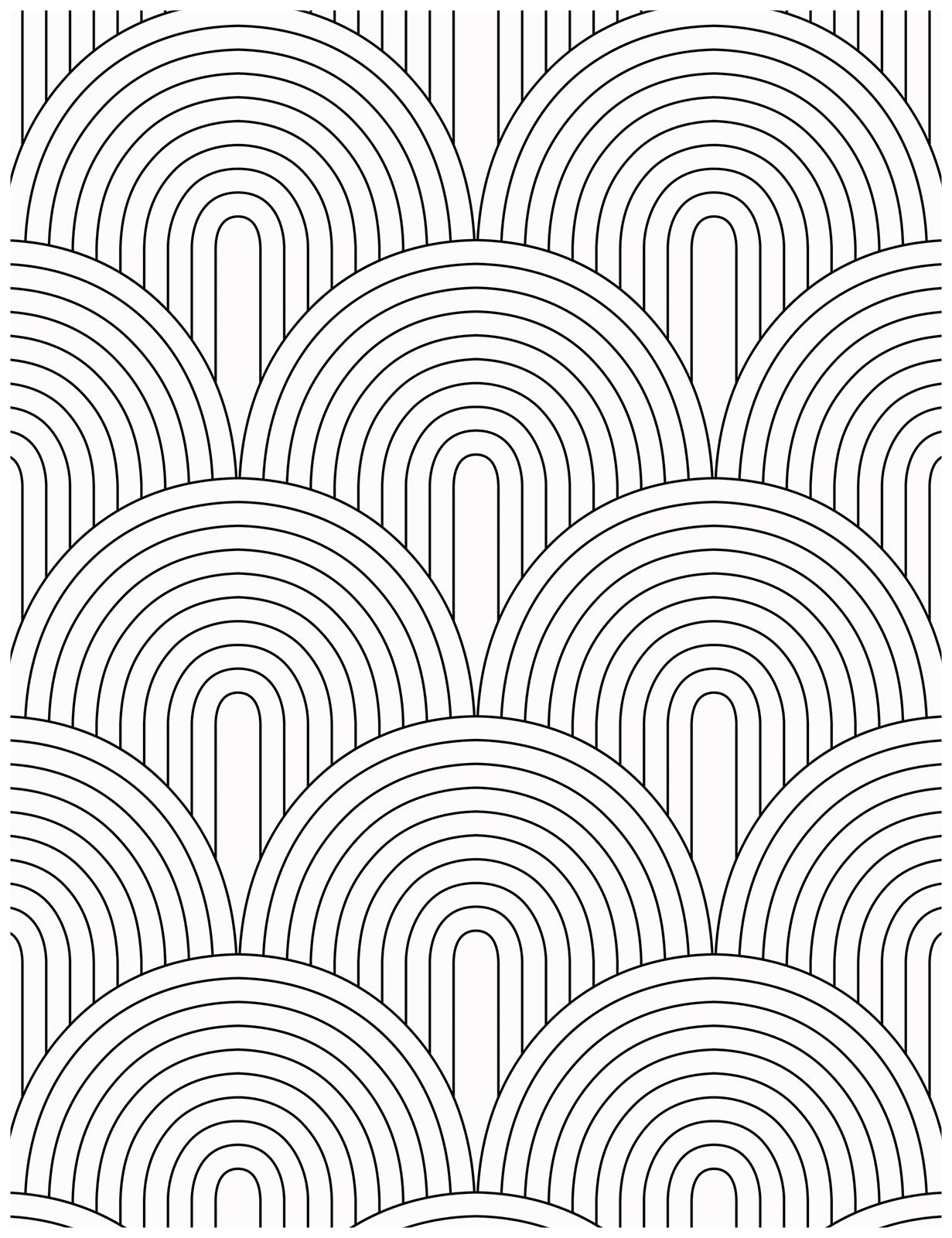 HAOKHOME 96033 Peel and Stick Wallpaper Abstract Rainbow Black/White Removable contactpaper for Home Bathroom Decorations