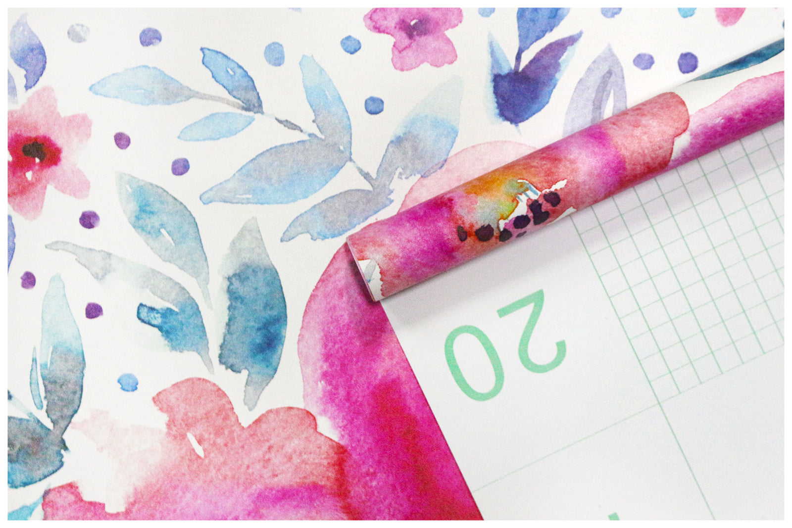 HaokHome 93072 Peony Floral Peel and Stick Wallpaper Removable Vinyl Self Adhesive Home Decor