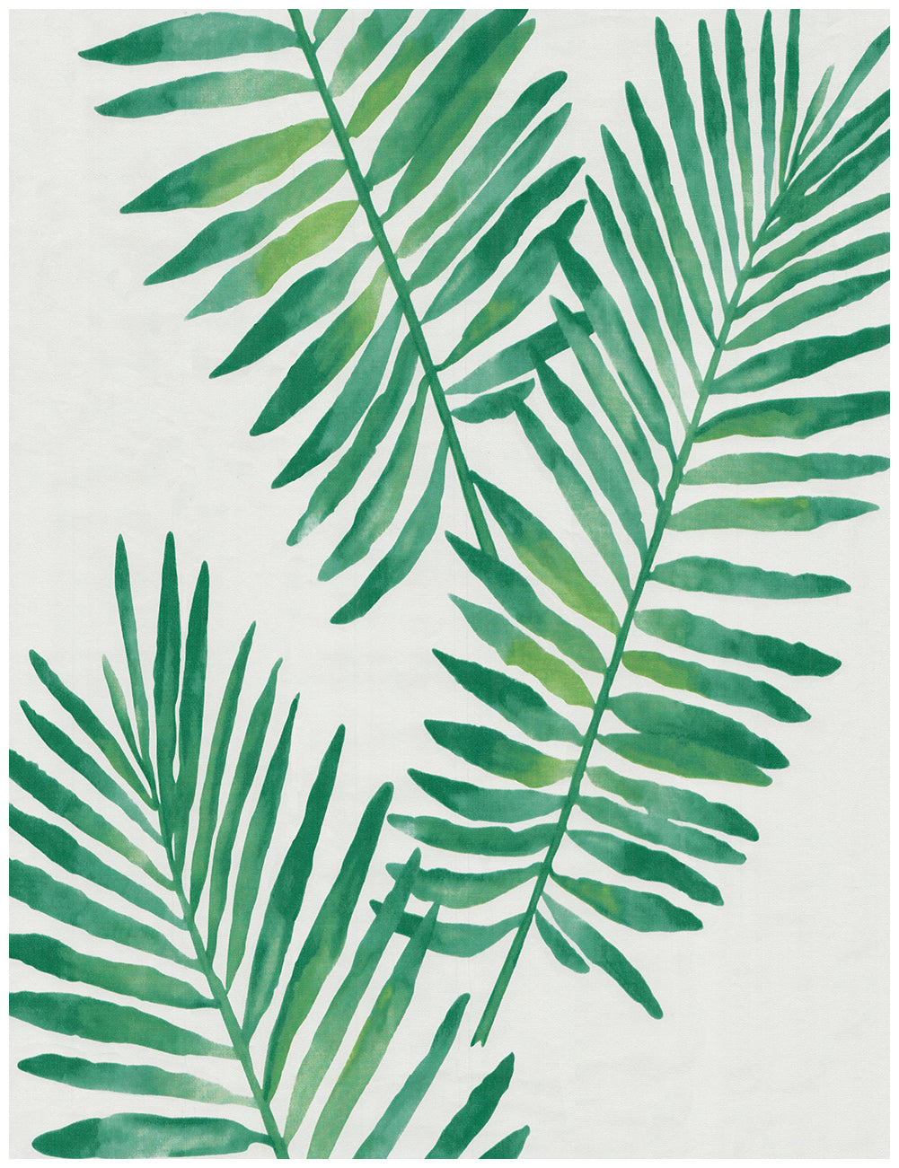 HaokHome 93024 Tropical Palm Wallpaper Peel and Stick Pasted Wall Paper Rolls Sticker Pull and Stick