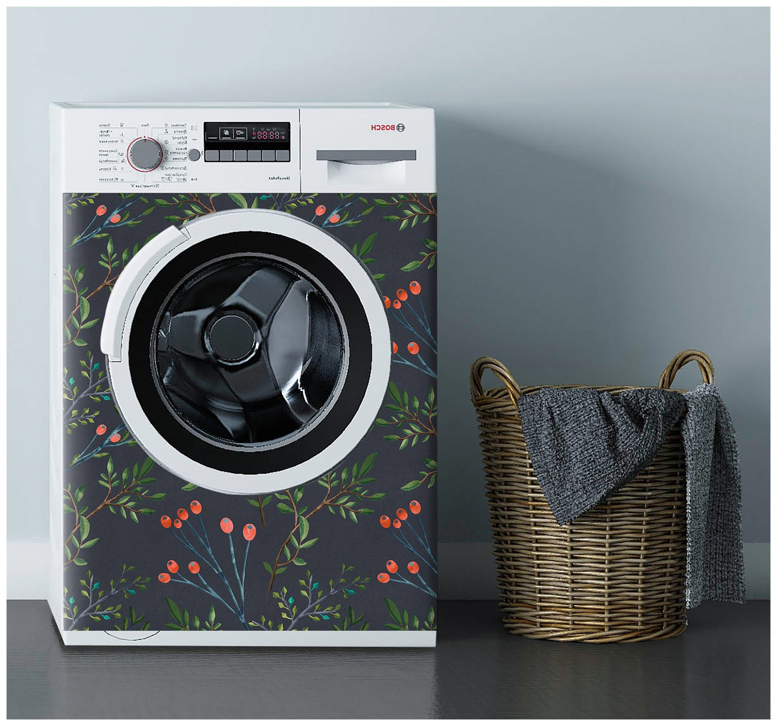 HaokHome 93108 Vintage Forest Peel and Stick Wallpaper Removable Vinyl Wall Decor