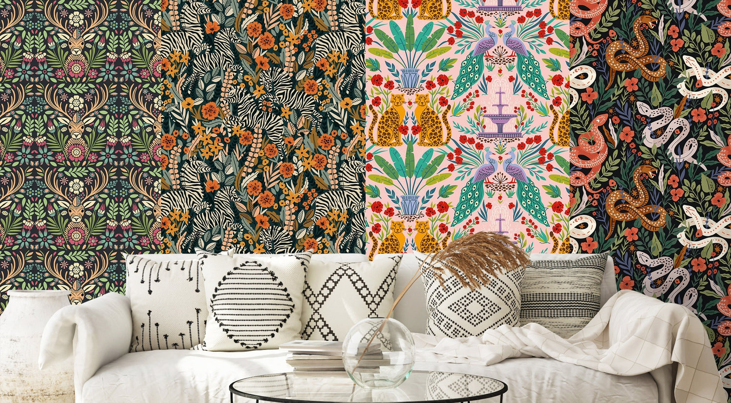 6 Creative Ways to Use Peel and Stick Wallpaper