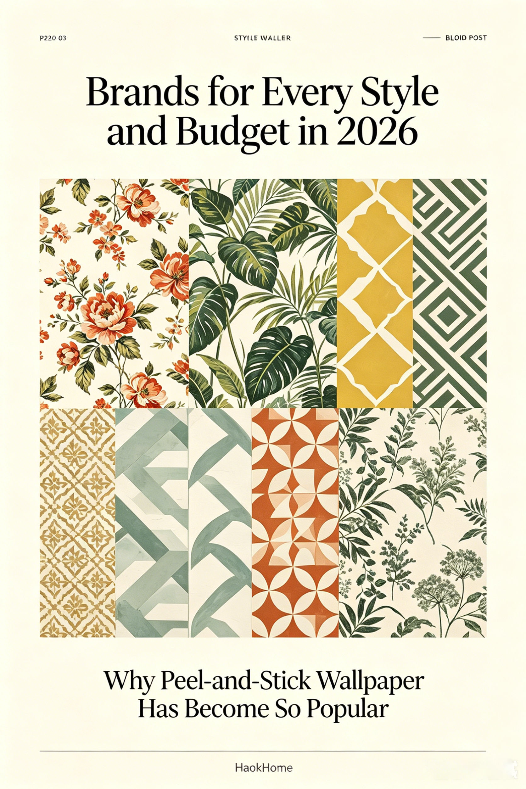 2026 Peel-and-Stick Wallpaper Brands Compared: Top Picks & the Best Budget Option