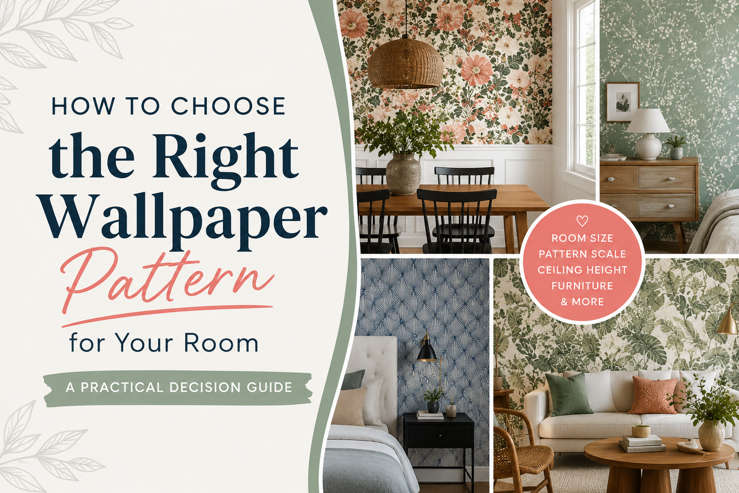 How to Choose the Right Wallpaper Pattern for Your Room