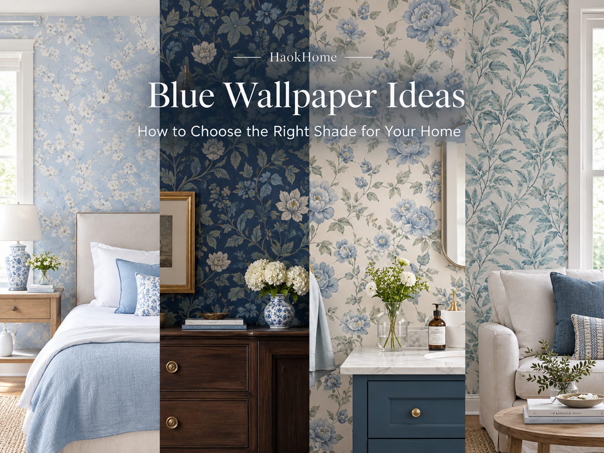 Blue Wallpaper Ideas: How to Choose the Right Shade for Your Home