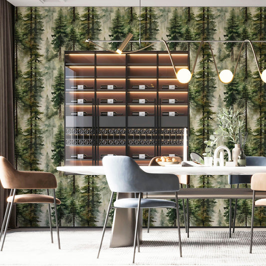 Wallpaper Brings the Beauty of Nature into Interior Design