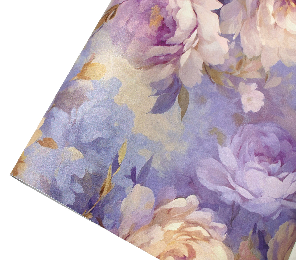 Haokhome purple peony wallpaper texture close up, watercolor floral surface detail