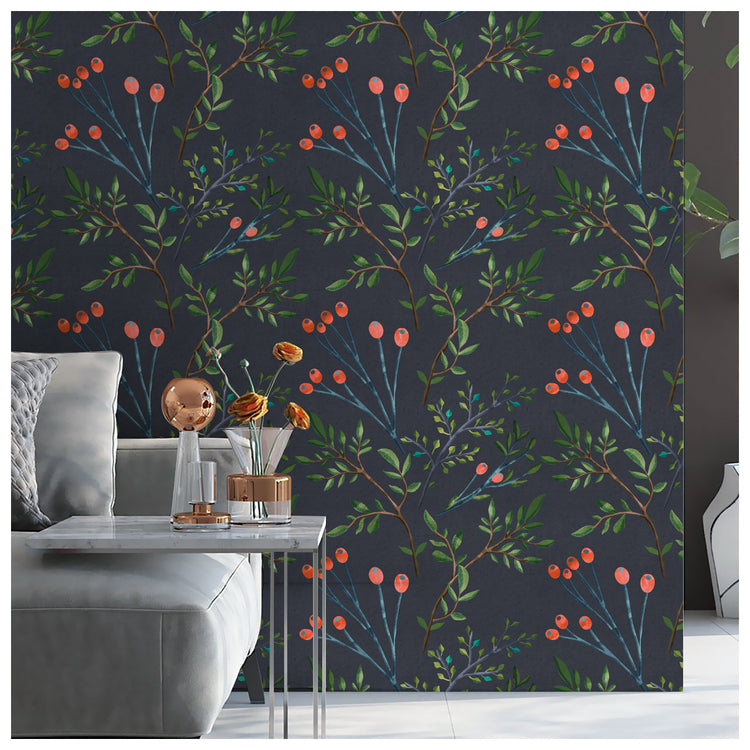 Vintage Forest Peel and Stick Wallpaper Removable Vinyl Wall Decor