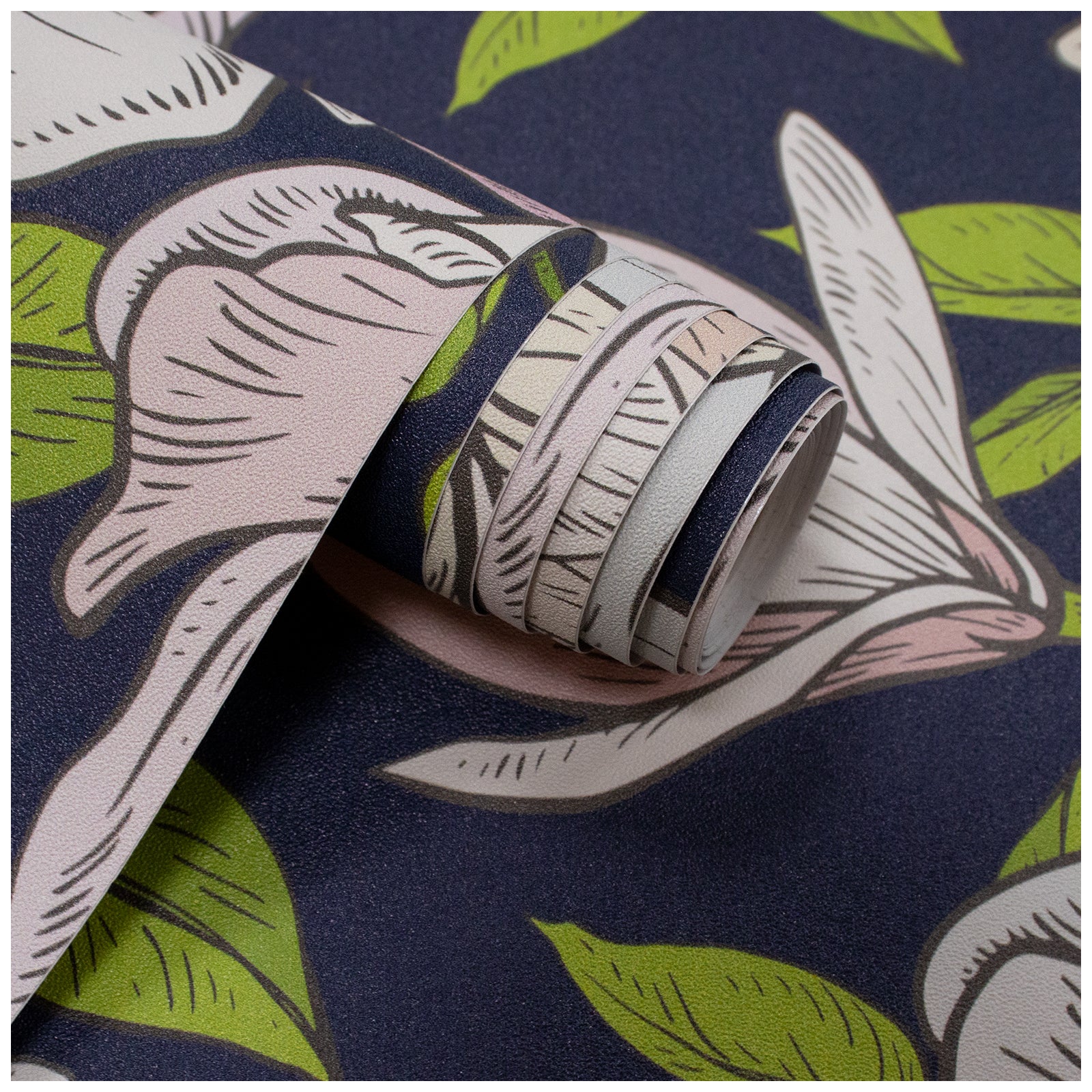 HaokHome 93234 Blooming Flower Peel and Stick Wallpaper Removable Vinyl Self Adhesive Decor