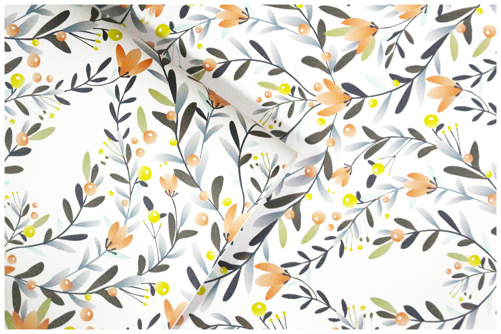 HaokHome 93050 Floral Damask Peel and Stick Wallpaper Vinyl Self Adhesive Home Decor