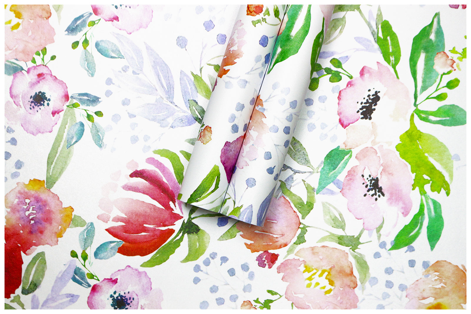 HaokHome 93091 Floral Peel and Stick Wallpaper Vinyl Texture Self Adhesive Home Decor