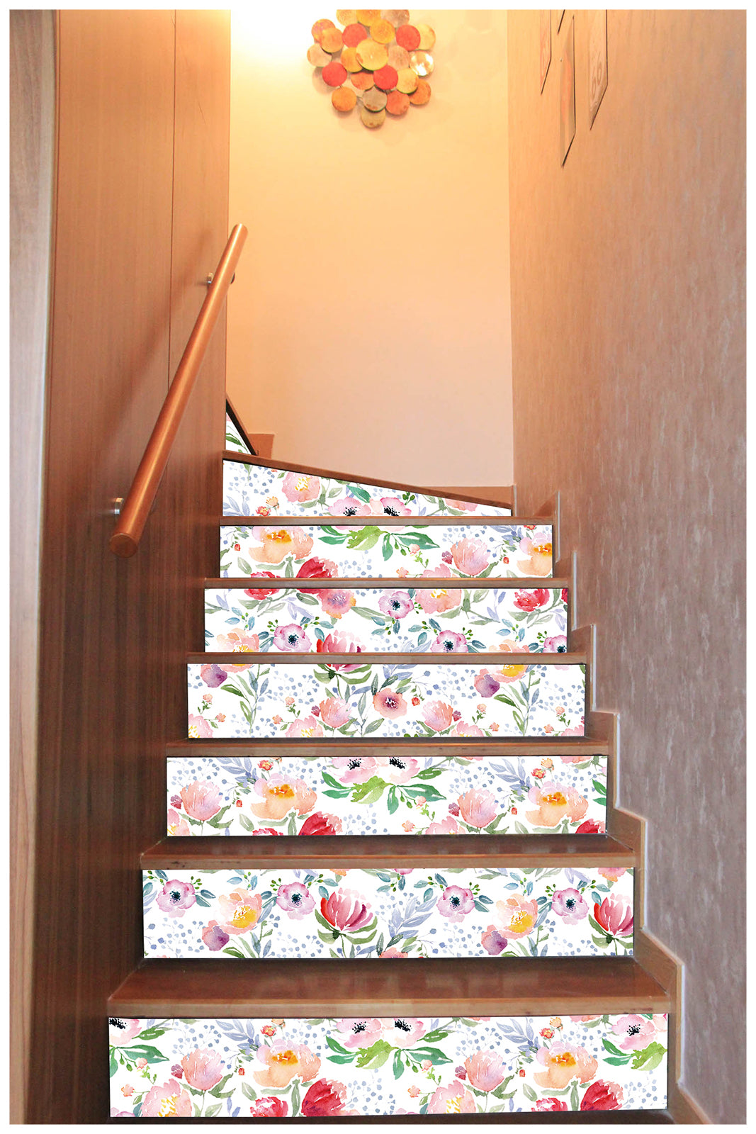 HaokHome 93091 Floral Peel and Stick Wallpaper Vinyl Texture Self Adhesive Home Decor