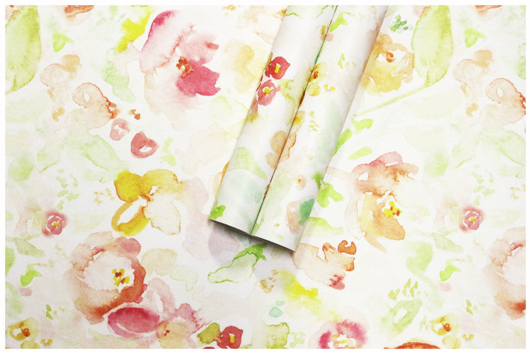 Floral Peel and Stick Wallpaper Removable Vinyl Self Adhesive Home Deco