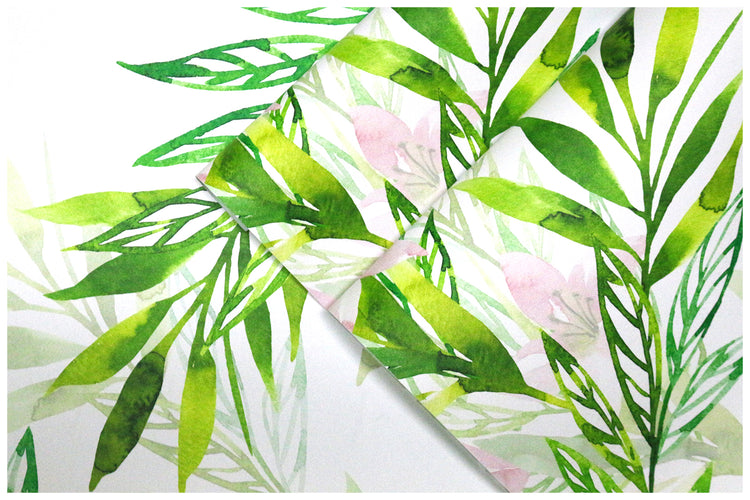 Leaves Peel and Stick Wallpaper Removable Vinyl Self Adhesive Home Decor Wallpaper