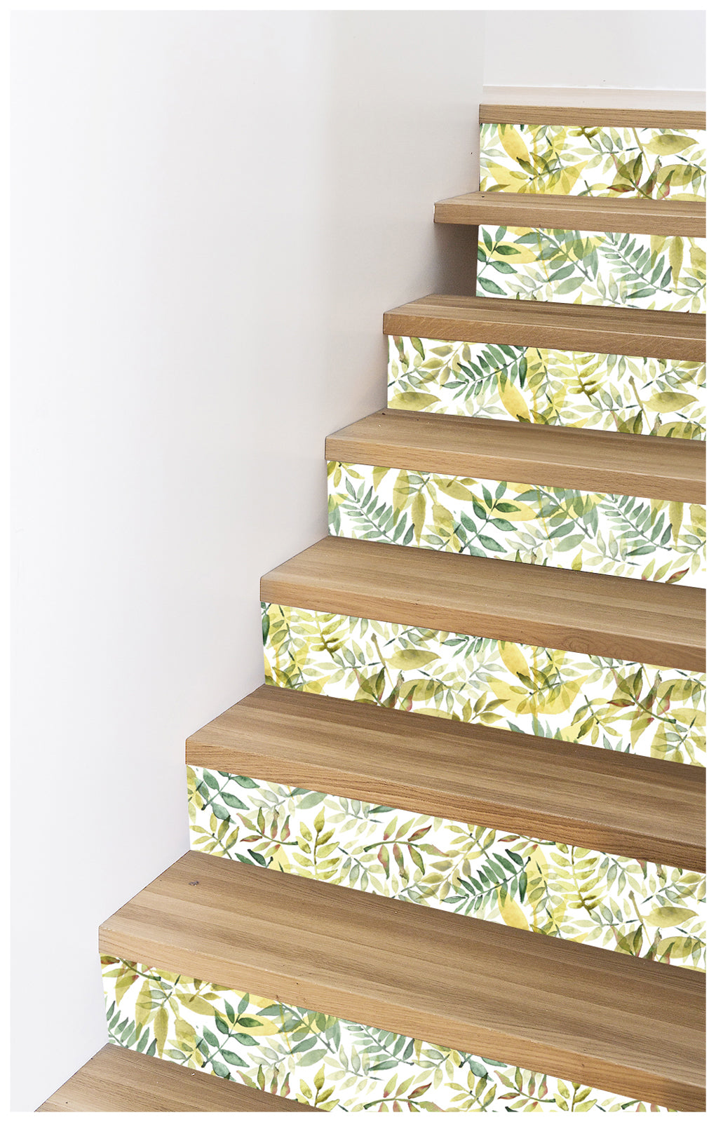 HaokHome 93034 Yellow Leaf Peel and Stick Wallpaper Leaves Wall Paper Modern Self Adhesive Decorative Watercolor Contact Paper