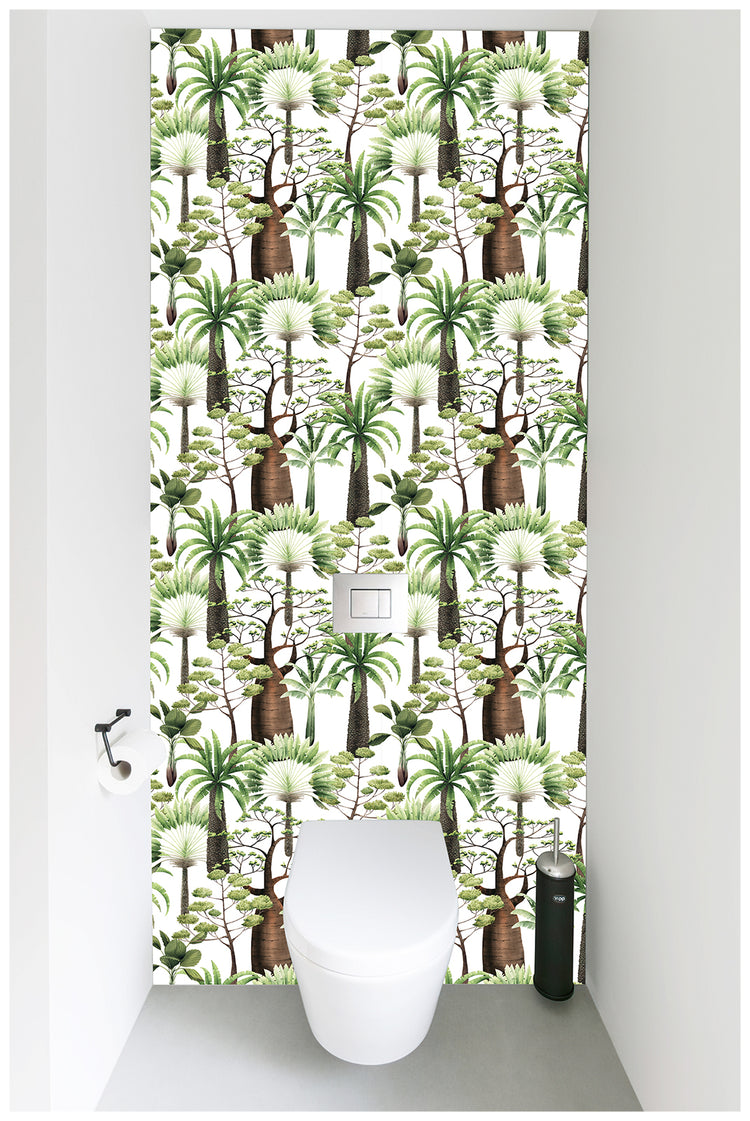 Froest Palm Banana Tree Peel and Stick Wallpaper Removable wallpaper